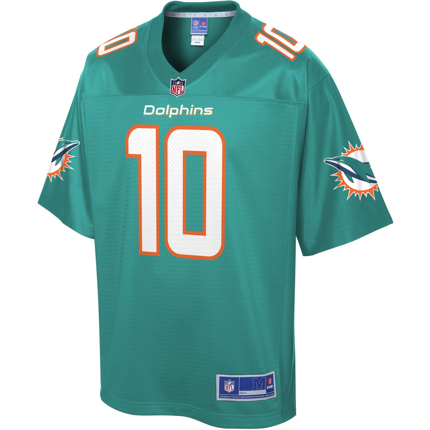 NFL PRO LINE Men's Tyreek Hill Aqua Miami Dolphins Replica Jersey