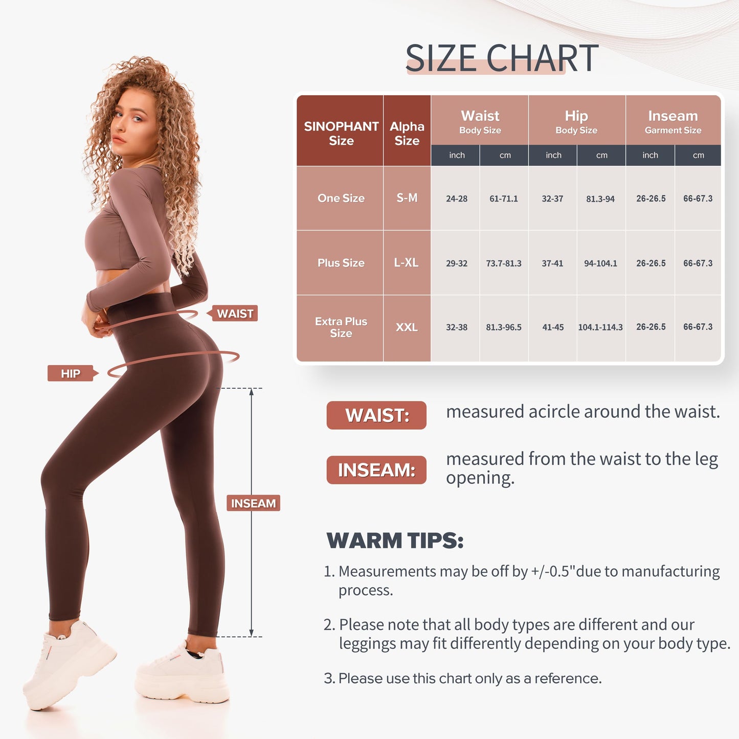 SINOPHANT High Waisted Leggings for Women - Full Length Capri Buttery Soft Yoga Pants for Workout Athletic(Full Black,L-XL)